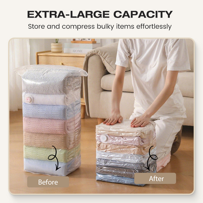 🔥 [Almost Sold Out] Instant Space Saver: No-Pump Compression Bags