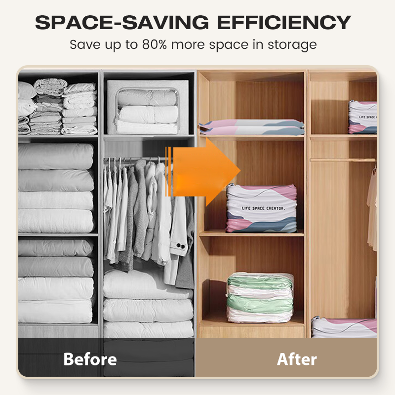 🔥 [Almost Sold Out] Instant Space Saver: No-Pump Compression Bags