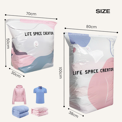 🔥 [Almost Sold Out] Instant Space Saver: No-Pump Compression Bags