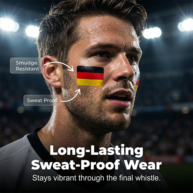 🔥National Flag Face Paint Stick for Sports Fans