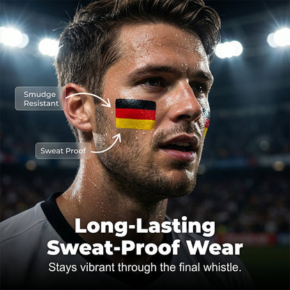 🔥National Flag Face Paint Stick for Sports Fans