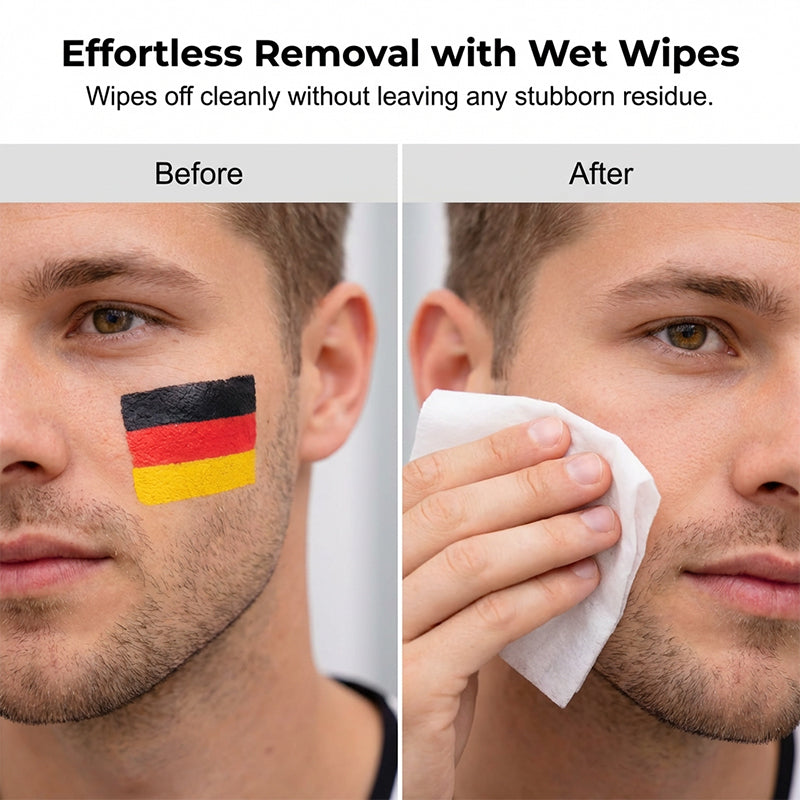 🔥National Flag Face Paint Stick for Sports Fans