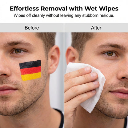 🔥National Flag Face Paint Stick for Sports Fans