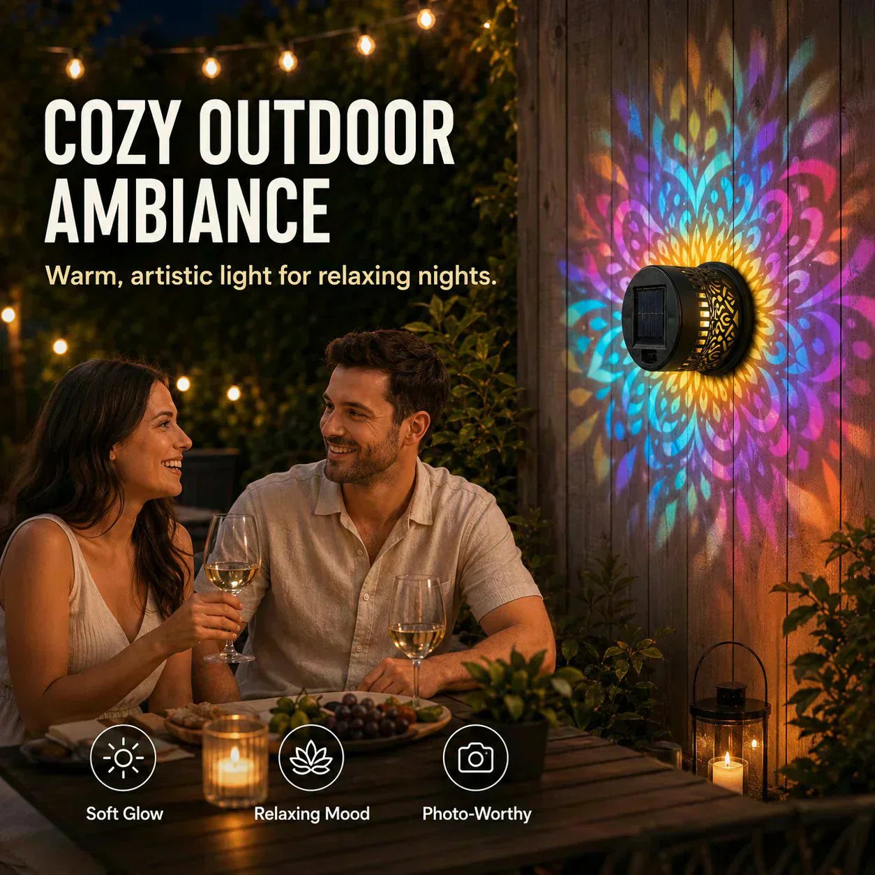 🌞 50% OFF NOW! 🌀 Enchanted Mandala Solar Garden Light🌿