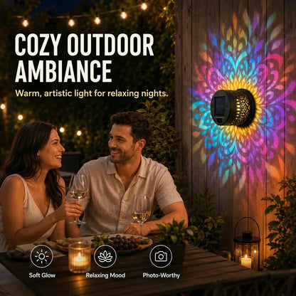 🌞 50% OFF NOW! 🌀 Enchanted Mandala Solar Garden Light🌿