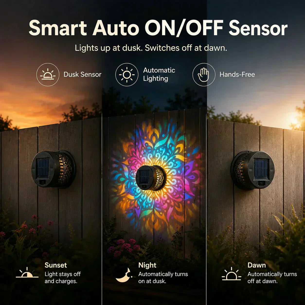 🌞 50% OFF NOW! 🌀 Enchanted Mandala Solar Garden Light🌿