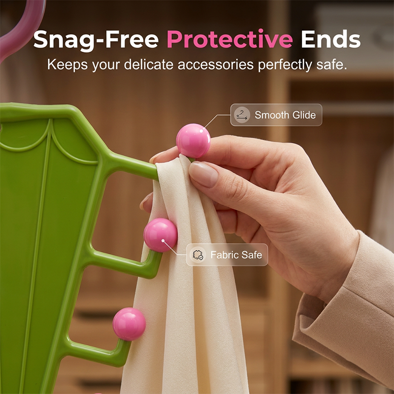 🎁BUY 1 GET 1 FREE!🧹 Messy Closet? Double Your Space Instantly!🔥V-Shaped Storage Rack