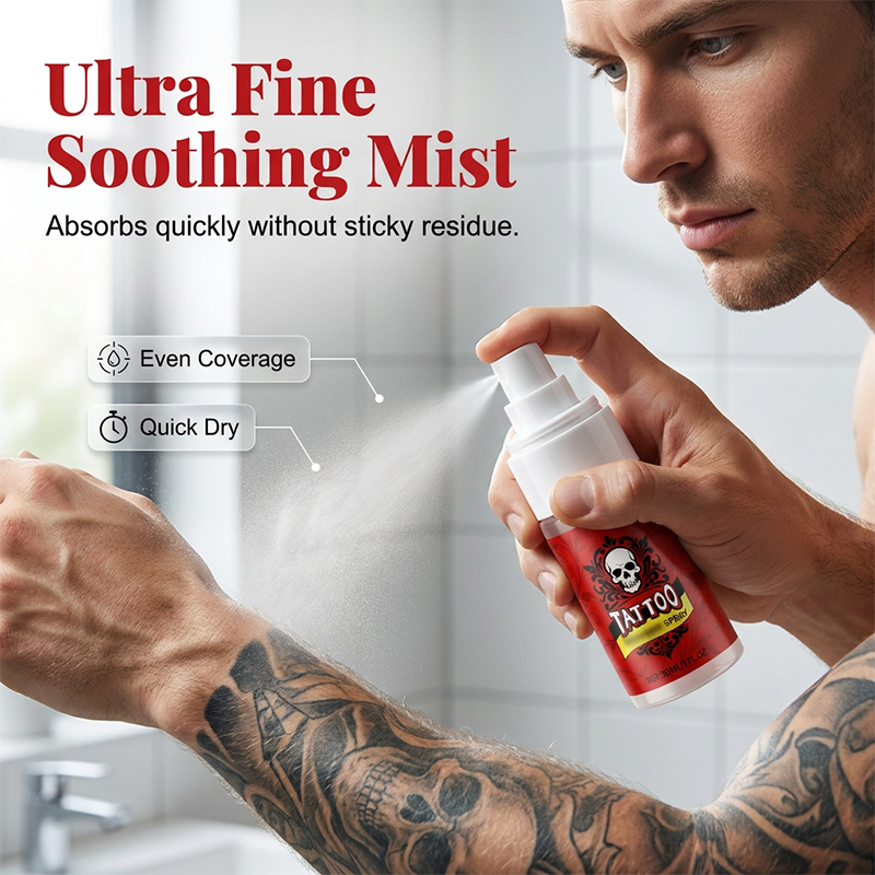 ⏰🔥Last Day 50% OFF! 🏠Tattoo Revive & Protect Moisturizing Spray