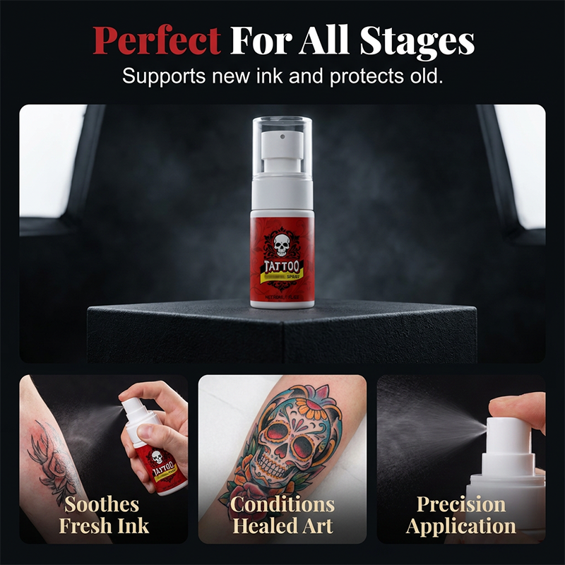 ⏰🔥Last Day 50% OFF! 🏠Tattoo Revive & Protect Moisturizing Spray