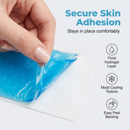 🧊 Instant Heat Relief Cooling Gel Patches ❄️(⏰Stock Up Sale: Buy 3 Get 2 FREE)