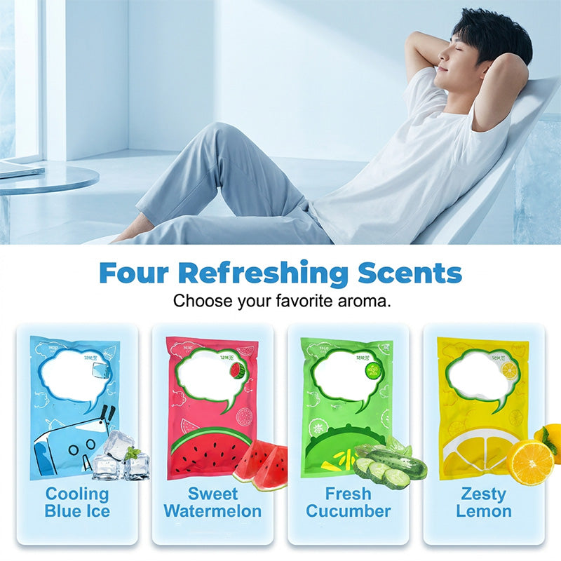 🧊 Instant Heat Relief Cooling Gel Patches ❄️(⏰Stock Up Sale: Buy 3 Get 2 FREE)