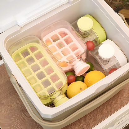 ⏰Buy 2 Get 1 FREE🧊Feel the Freeze Anywhere! Leak-Proof Smart Ice Maker Bottle