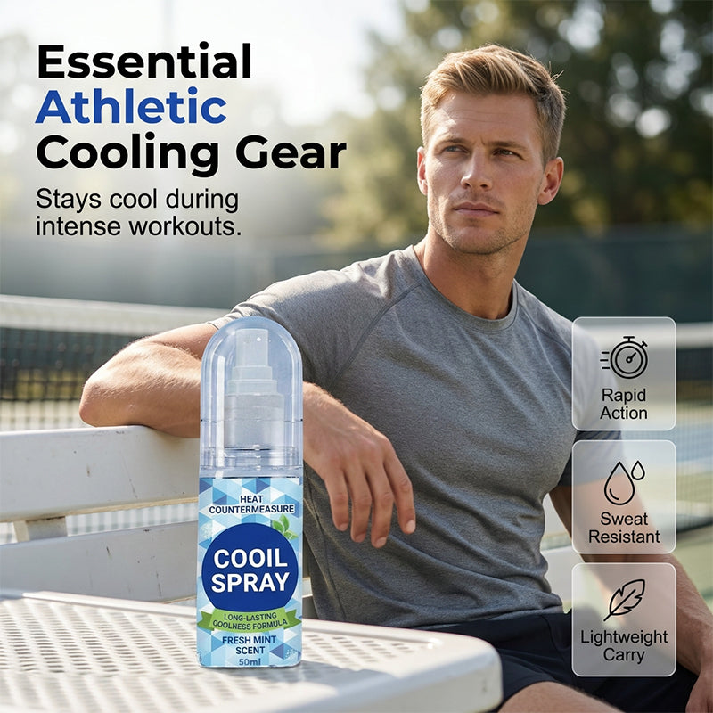 ⏰🔥Last Day 50% OFF! 🏠❄️Mint Refreshing Summer Heat Relief Spray