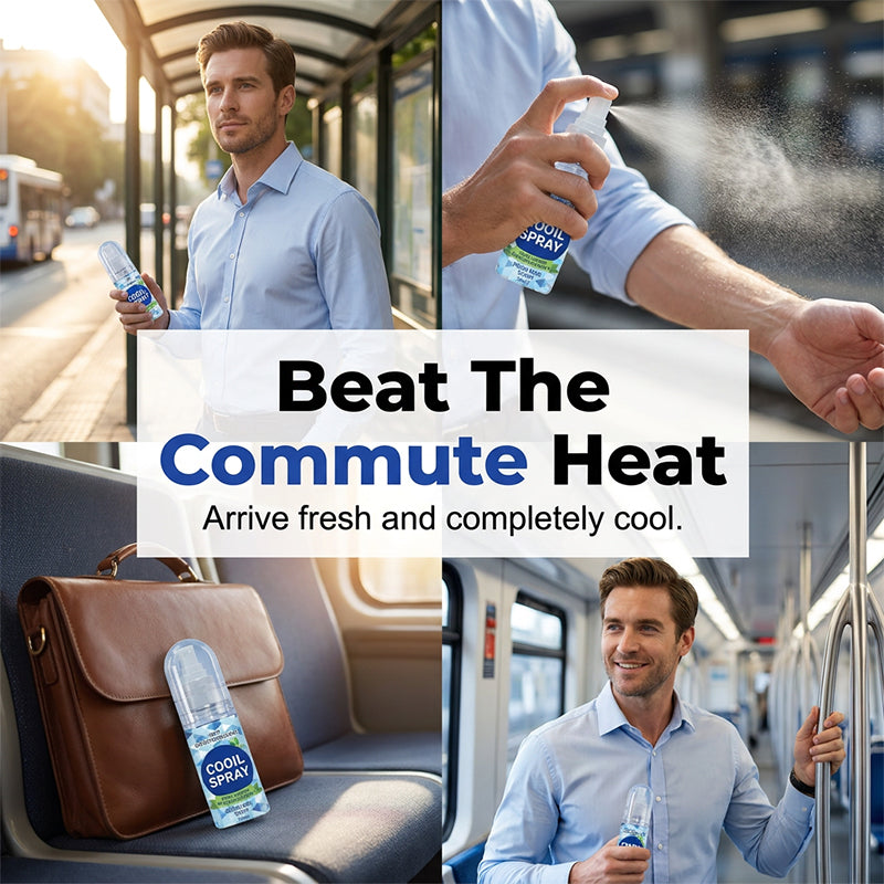 ⏰🔥Last Day 50% OFF! 🏠❄️Mint Refreshing Summer Heat Relief Spray