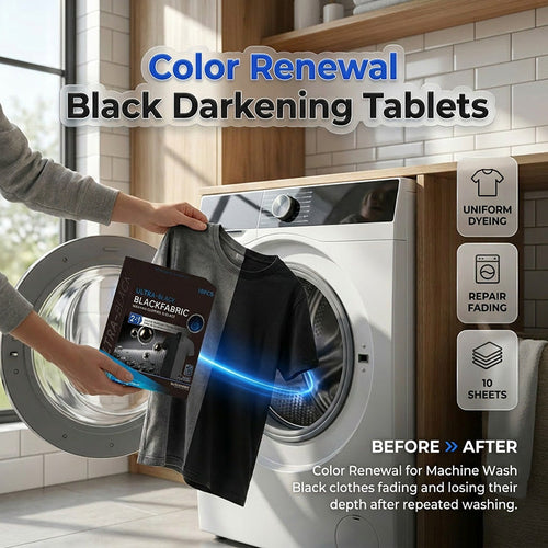 ⏰🔥Last Day 50% OFF! 🏠Ultra-Black Clothing Blackening Sheets (10-Pack)