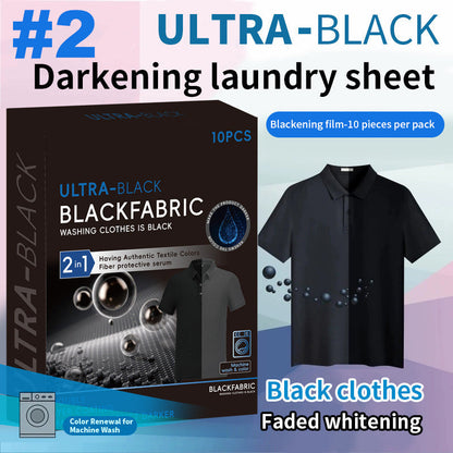 ⏰🔥Last Day 50% OFF! 🏠Ultra-Black Clothing Blackening Sheets (10-Pack)