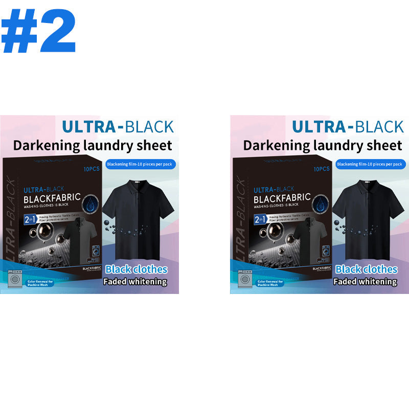 ⏰🔥Last Day 50% OFF! 🏠Ultra-Black Clothing Blackening Sheets (10-Pack)