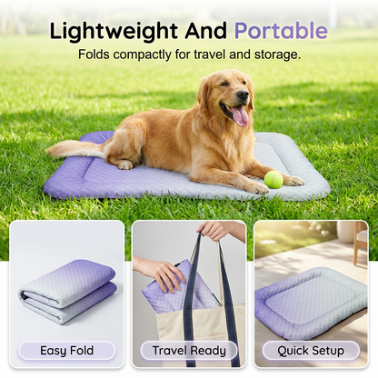 ⏰🔥Last Day 50% OFF! 🐶🐱❄️Self-Cooling Gel Mat for Dogs & Cats (Summer Heat Relief)