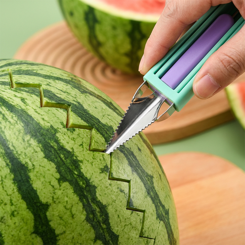 🍉3-in-1 Magic Melon Baller & Carver Set (⏰65% OFF & Buy 2 Get 1 FREE)
