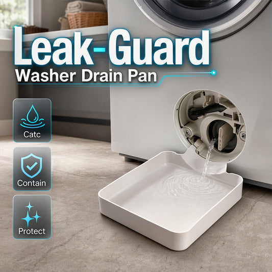 🚫1 Small Spill = A Costly Disaster! Universal Washer Drain & Filter Pan (🔥50% OFF Today Only)