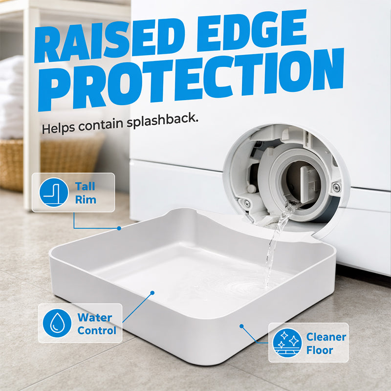 🚫1 Small Spill = A Costly Disaster! Universal Washer Drain & Filter Pan (🔥50% OFF Today Only)