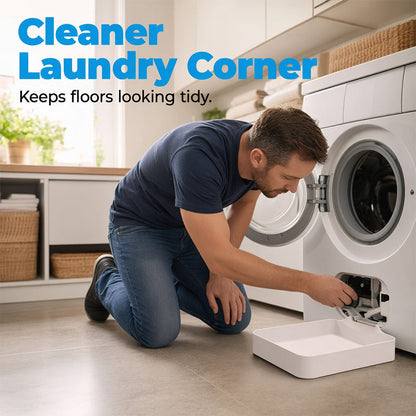 🚫1 Small Spill = A Costly Disaster! Universal Washer Drain & Filter Pan (🔥50% OFF Today Only)