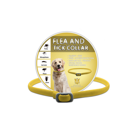 🚫 🦟Stop Fleas & Ticks!  Vet-Approved Pet Collar (⏰Summer Stock Up: Buy 2 Get 1 FREE）