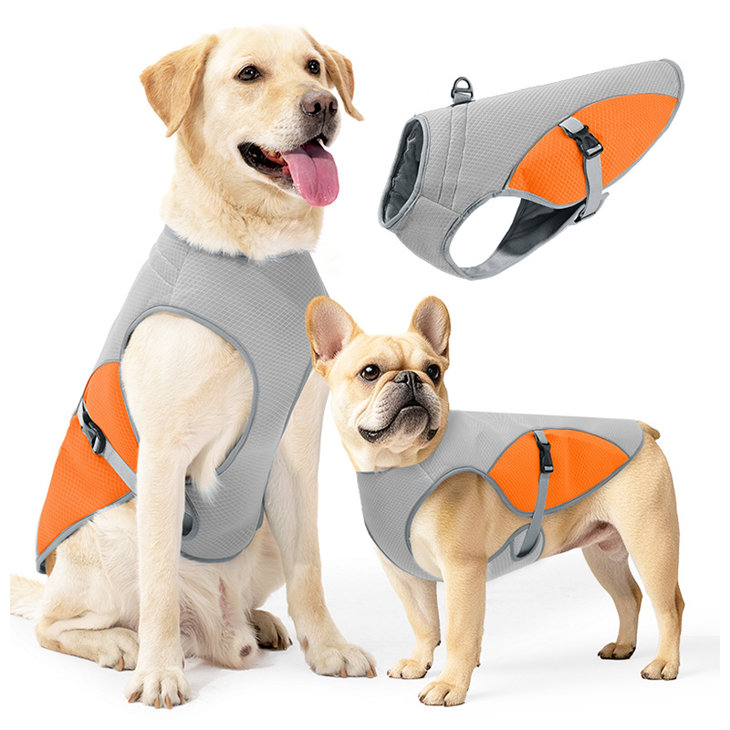 ☀️ Beat the Summer Heat! Instant Chill Dog Cooling Vest with Built-in Harness (⏰Save 50%)