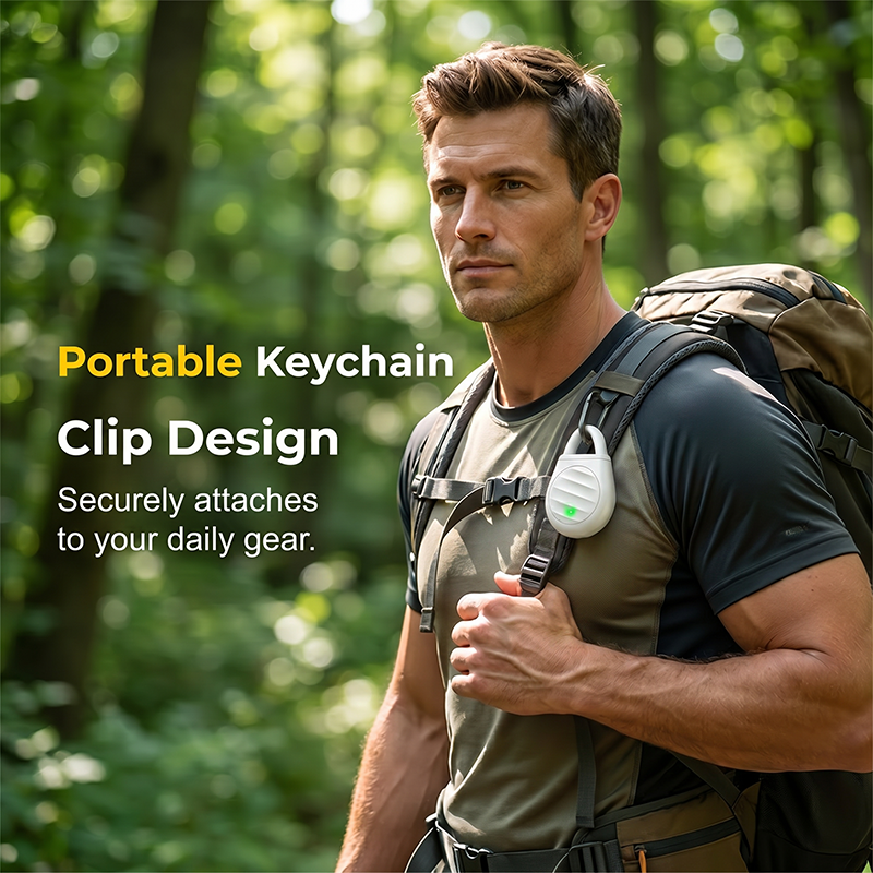 🐦 No More Trouble from Birds & Pests! 🍃✨ Pocket-Sized Ultrasonic Repeller Keychain!
