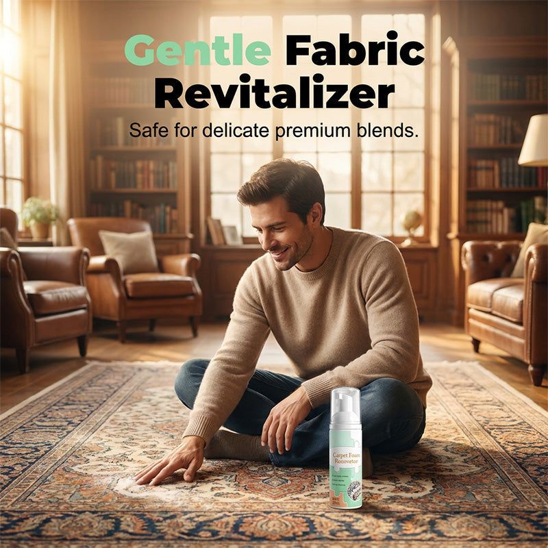 🎉 SPECIAL OFFER: BUY 2 GET 1 FREE! 🎁Waterless Carpet Foam Stain Remover with Towel