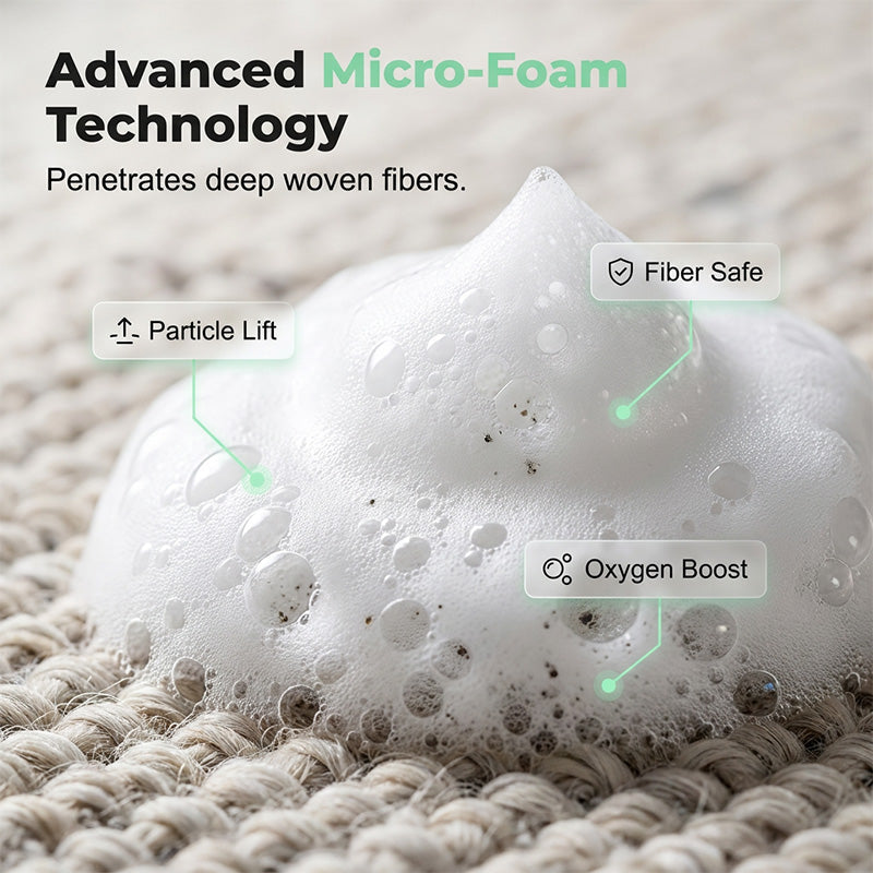 🎉 SPECIAL OFFER: BUY 2 GET 1 FREE! 🎁Waterless Carpet Foam Stain Remover with Towel