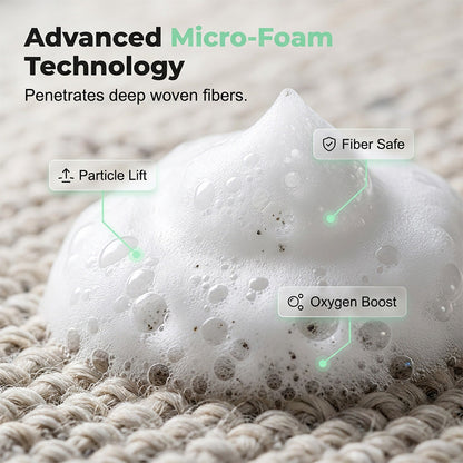 🎉 SPECIAL OFFER: BUY 2 GET 1 FREE! 🎁Waterless Carpet Foam Stain Remover with Towel