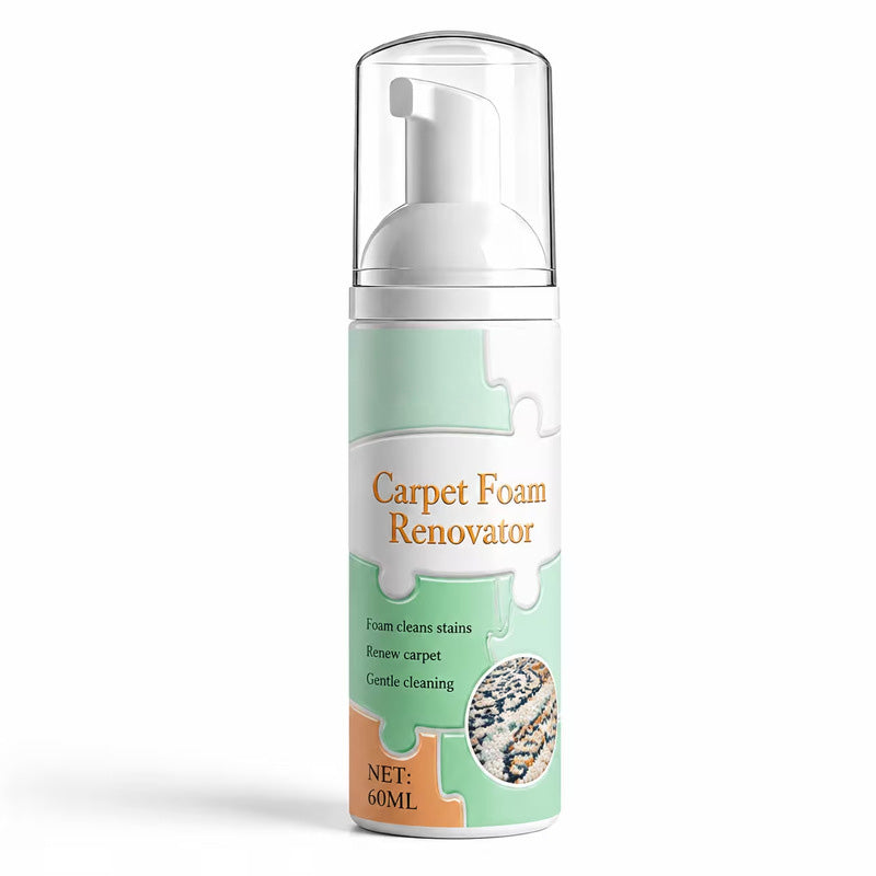 🎉 SPECIAL OFFER: BUY 2 GET 1 FREE! 🎁Waterless Carpet Foam Stain Remover with Towel