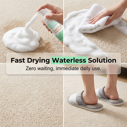 🎉 SPECIAL OFFER: BUY 2 GET 1 FREE! 🎁Waterless Carpet Foam Stain Remover with Towel