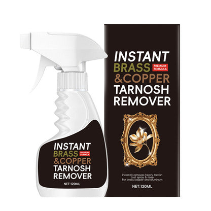 ✨Restore Tarnished Brass In Seconds! Instant Brass Tarnish Remover Spray, Fast Shine Renew