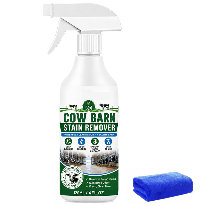 ⏰LIMITED TIME 49% OFF!🐄 Remove Tough Barn Stains & Dirt in Seconds! 🧹✨ Professional-Strength Farm Surface Cleaner!