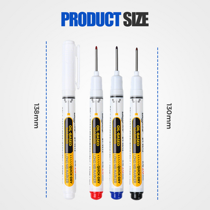 🛠️Precision Tip Oil‑Based Marker｜Quick‑Dry, Waterproof, Smudge‑Proof & Fade‑Resistant🖊️