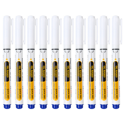 🛠️Precision Tip Oil‑Based Marker｜Quick‑Dry, Waterproof, Smudge‑Proof & Fade‑Resistant🖊️