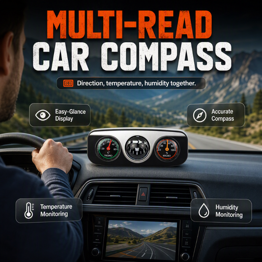 🔥Hot sale -49% OFF🚗Multi-Functional Car Dashboard Compass
