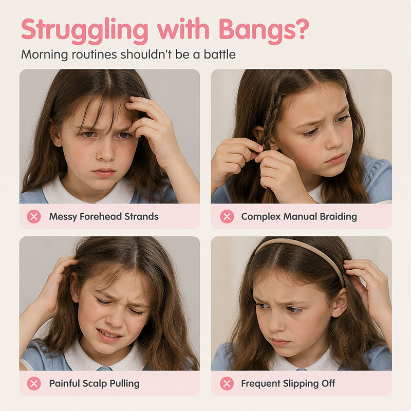🌺 Kids Braided Hairpin – Easy 5‑min styling &🎀 cute cartoon designs ✨