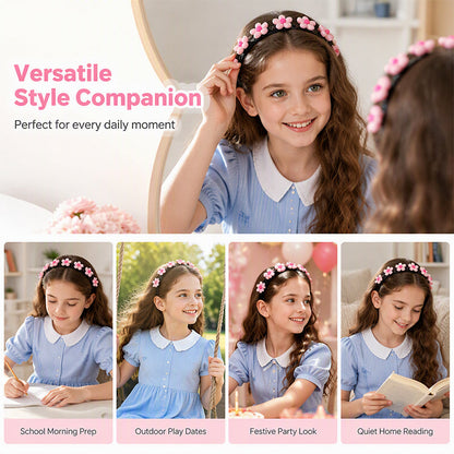 🌺 Kids Braided Hairpin – Easy 5‑min styling &🎀 cute cartoon designs ✨