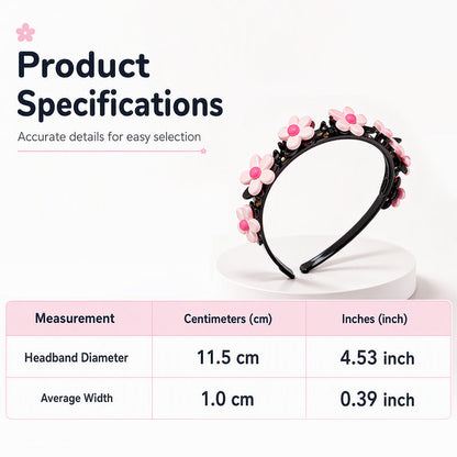 🌺 Kids Braided Hairpin – Easy 5‑min styling &🎀 cute cartoon designs ✨