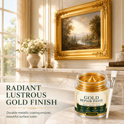 ✨Gold/Silver Metallic Refinishing Repair Paste with Brush