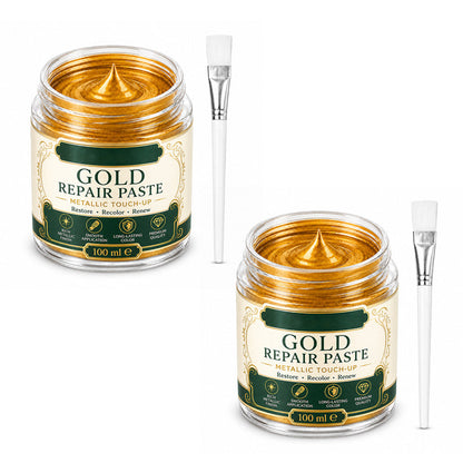 ✨Gold/Silver Metallic Refinishing Repair Paste with Brush