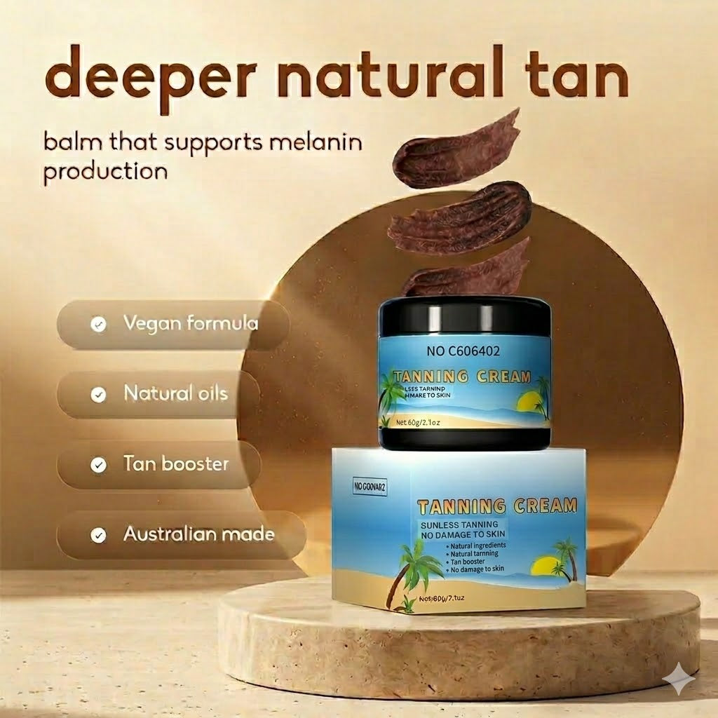 ☀️The Ultimate Tanning Balm – Tan Faster, Sun Less